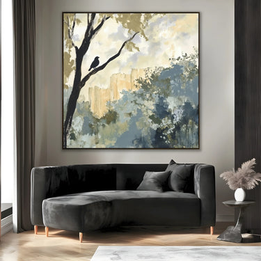 Quadro Stampa su Tela Tronchi nel Vento - CupidoDesign