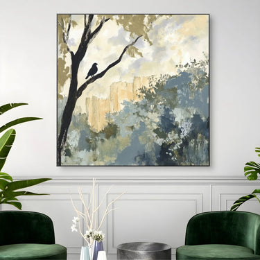 Quadro Stampa su Tela Tronchi nel Vento - CupidoDesign