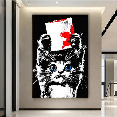 Quadro Stampa su Tela Trono di Carta - CupidoDesign