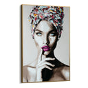Quadro Stampa su Tela Turbante Dipinto - CupidoDesign