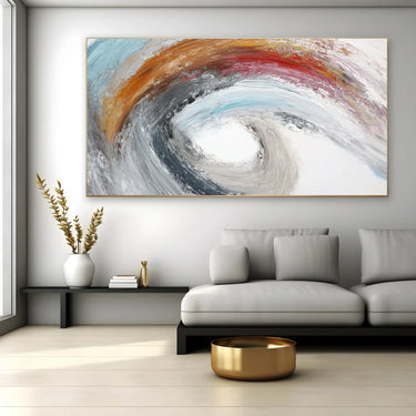 Quadro Stampa su Tela Turbine Calmo - CupidoDesign