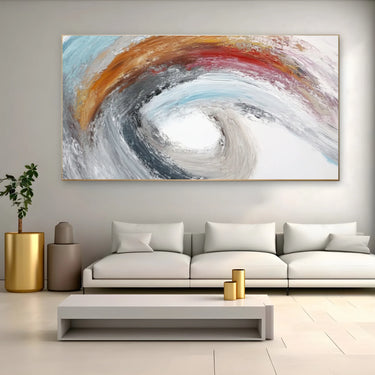 Quadro Stampa su Tela Turbine Calmo - CupidoDesign
