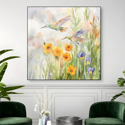 Quadro Stampa su Tela Uccelli in Volo - CupidoDesign