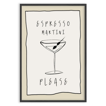 En Martini Espresso, Tack