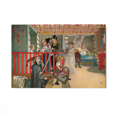 Quadro Stampa su Tela Un giorno di festa, Carl Larsson - CupidoDesign