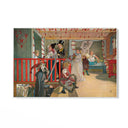 Quadro Stampa su Tela Un giorno di festa, Carl Larsson - CupidoDesign