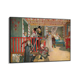 Quadro Stampa su Tela Un giorno di festa, Carl Larsson - CupidoDesign