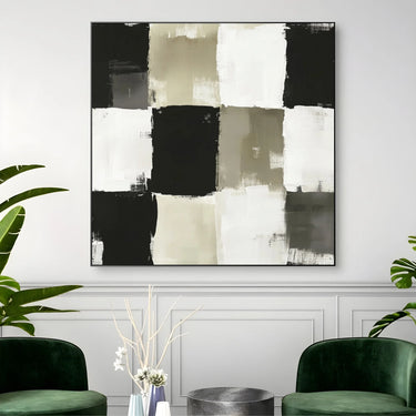 Quadro Stampa su Tela Urlo Geometrico - CupidoDesign