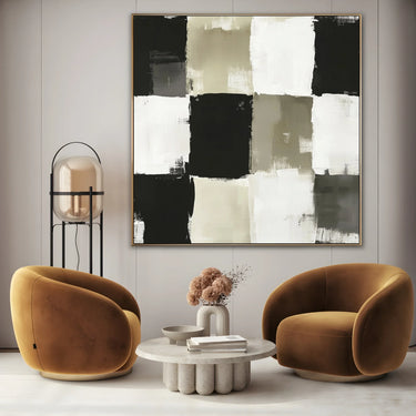 Quadro Stampa su Tela Urlo Geometrico - CupidoDesign
