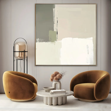 Quadro Stampa su Tela Variazioni Neutre - CupidoDesign