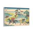 Quadro Stampa su Tela Veduta del villaggio di Sekiya sul fiume Sumida, Katsushika Hokusai - CupidoDesign