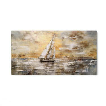 Quadro Stampa su Tela Vela Dorata - CupidoDesign