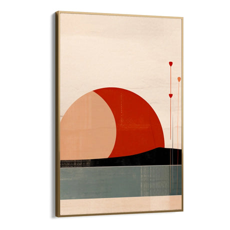 Quadro Stampa su Tela Vele geometriche - CupidoDesign