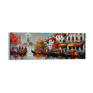 Quadro Stampa su Tela Vele al Tramonto - CupidoDesign
