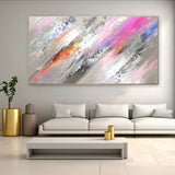 Quadro Stampa su Tela Velocità Rosa - CupidoDesign