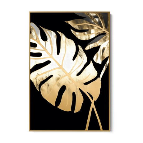 Quadro Stampa su Tela Venature D'oro - CupidoDesign