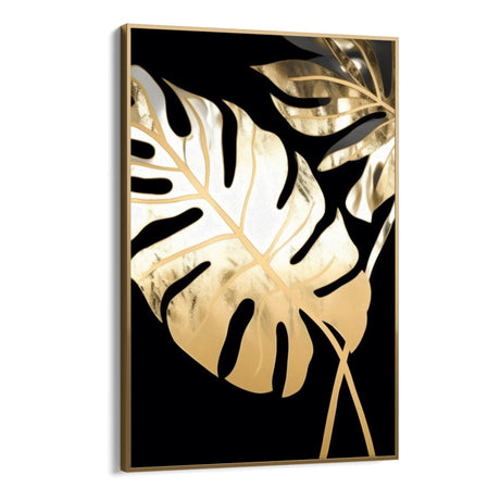 Quadro Stampa su Tela Venature D'oro - CupidoDesign