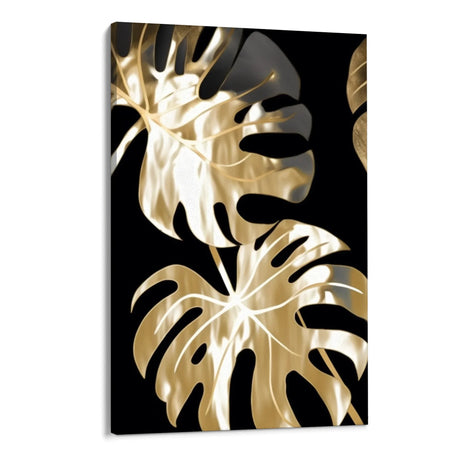 Quadro Stampa su Tela Venature D'oro - CupidoDesign
