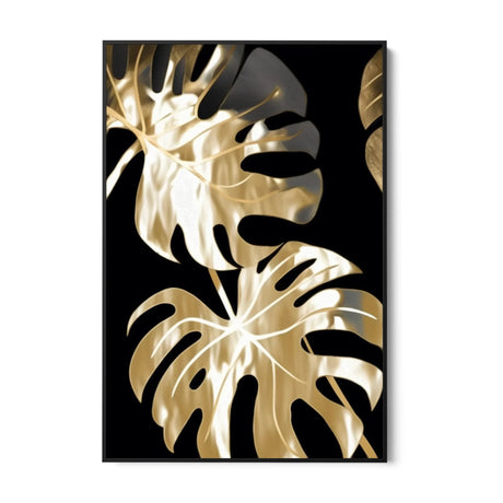 Quadro Stampa su Tela Venature D'oro - CupidoDesign