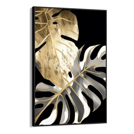 Quadro Stampa su Tela Venature D'oro - CupidoDesign