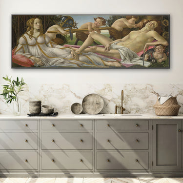 Quadro Stampa su Tela Venere e Marte, Sandro Botticelli - CupidoDesign
