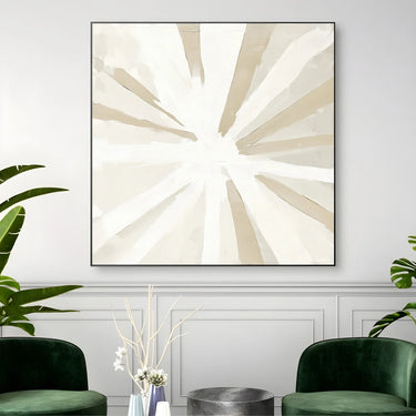 Quadro Stampa su Tela Vento Bianco - CupidoDesign