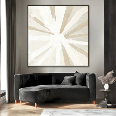 Quadro Stampa su Tela Vento Bianco - CupidoDesign