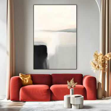 Quadro Stampa su Tela Vento Grigio - CupidoDesign