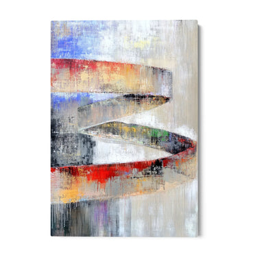 Quadro Stampa su Tela Vento Rosso - CupidoDesign
