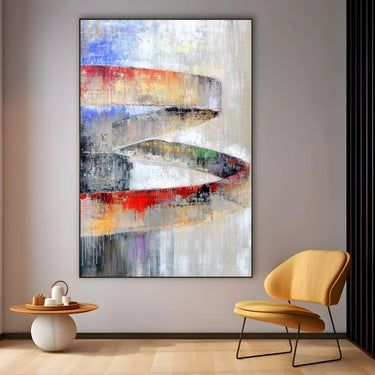 Quadro Stampa su Tela Vento Rosso - CupidoDesign