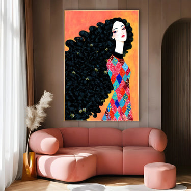 Quadro Stampa su Tela Vento d’Arte - CupidoDesign