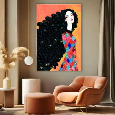 Quadro Stampa su Tela Vento d’Arte - CupidoDesign