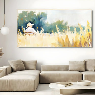 Quadro Stampa su Tela Vento di Campo - CupidoDesign