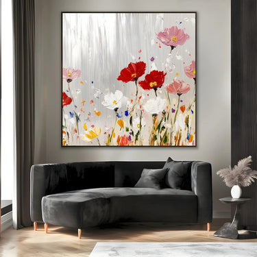 Quadro Stampa su Tela Vento di Colore - CupidoDesign