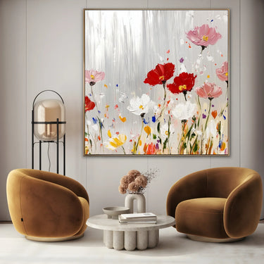 Quadro Stampa su Tela Vento di Colore - CupidoDesign