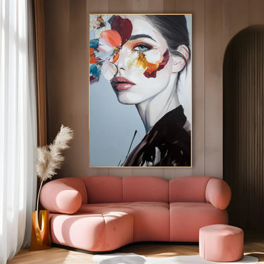 Quadro Stampa su Tela Vento di Colori - CupidoDesign