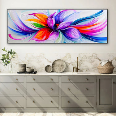 Quadro Stampa su Tela Vento tra i Petali - CupidoDesign