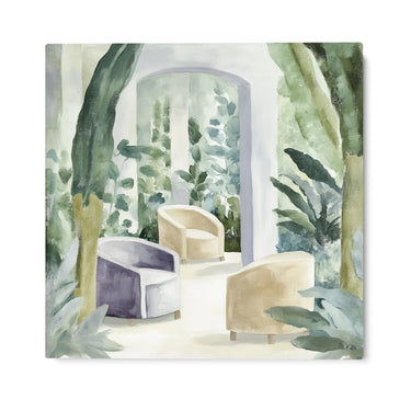 Quadro Stampa su Tela Verde Serafico - CupidoDesign