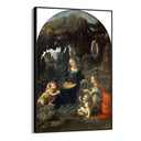 Quadro Stampa su Tela Vergine delle Rocce, Leonardo da Vinci - CupidoDesign