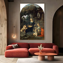 Quadro Stampa su Tela Vergine delle Rocce, Leonardo da Vinci - CupidoDesign
