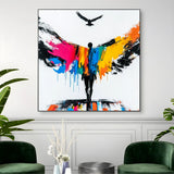 Quadro Stampa su Tela Verso l'alto - CupidoDesign