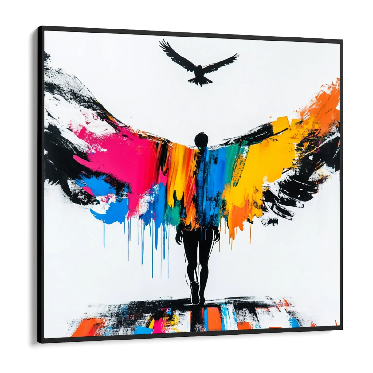 Quadro Stampa su Tela Verso l'alto - CupidoDesign