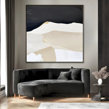 Quadro Stampa su Tela Vertigine nera - CupidoDesign