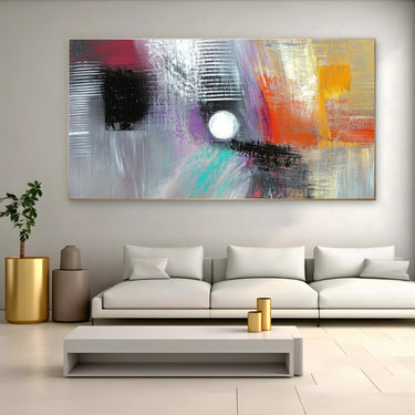 Quadro Stampa su Tela Vibrazione Notturna - CupidoDesign