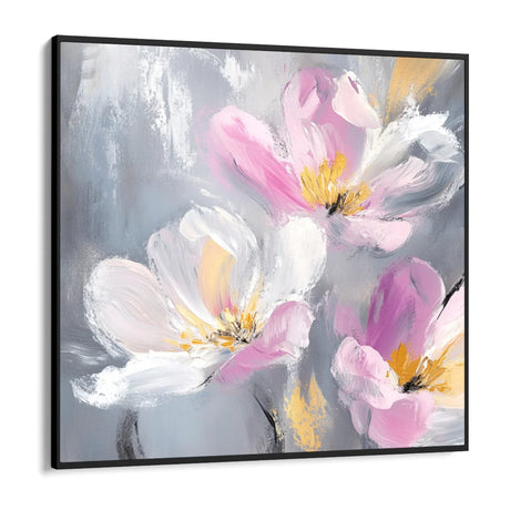 Quadro Stampa su Tela Vibrazione Rosa - CupidoDesign