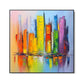 Quadro Stampa su Tela Vibrazione Urbana - CupidoDesign