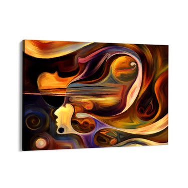 Quadro Stampa su Tela Vibrazioni interiori - CupidoDesign