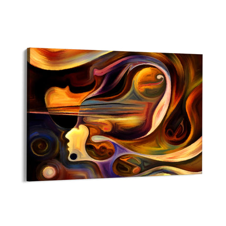 Quadro Stampa su Tela Vibrazioni interiori - CupidoDesign