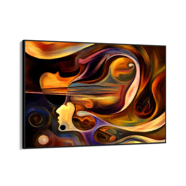 Quadro Stampa su Tela Vibrazioni interiori - CupidoDesign