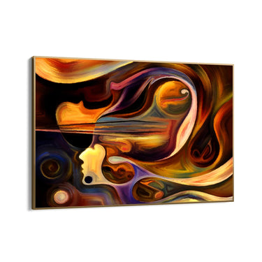 Quadro Stampa su Tela Vibrazioni interiori - CupidoDesign